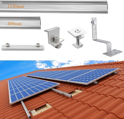 60m/s Wind Load Solar Panel Rail Splice for Easy Installation on Roof Mounting System