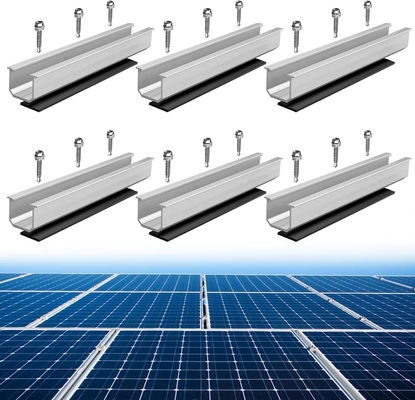 Roof Ground Solar Mounting System with Wind Load of 60m/s and Easy Installation