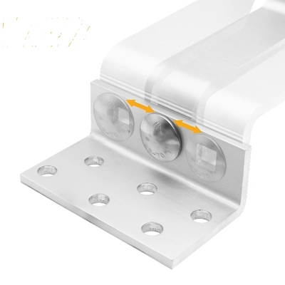 25-30 Years Service Life Solar Roof Mounting System for Natural Silver Tile Roof