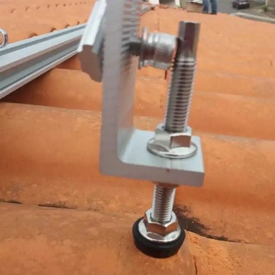 Solar Hanger Bolt L feet Snow Load 1.4KN/m2 25YRS Service Life Solar Tin Roof Hanger Bolts