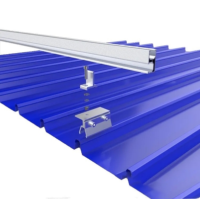 1.4KN/m2 Snow Load Anodized Solar Mini Rail for Solar Roof Mounting System Rail