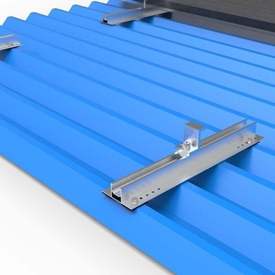 1.4KN/m2 Snow Load Anodized Solar Mini Rail for Solar Roof Mounting System Rail