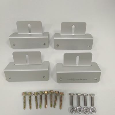 Aluminum Z Bracket for Mounting Solar Panels on RV Energy System Function