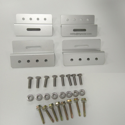Aluminum Z Bracket for Mounting Solar Panels on RV Energy System Function