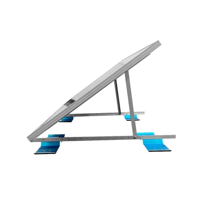 25-30 Years of Service Life Solar Railing Ballasted Roof Mounting System for Flat Roof