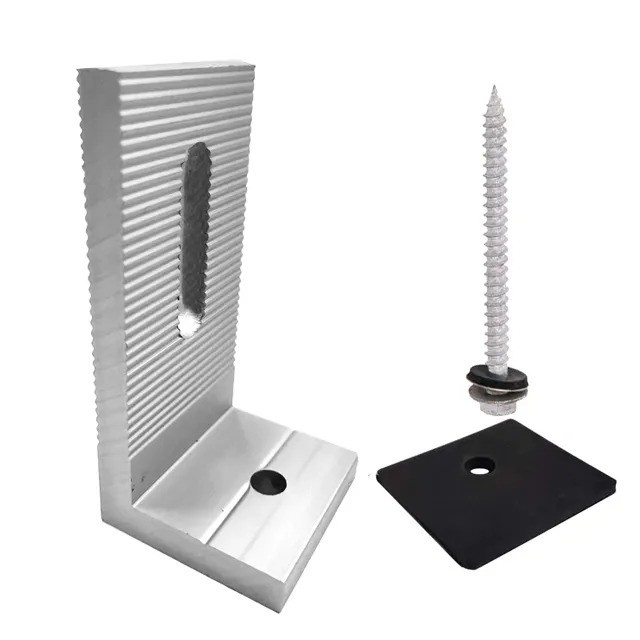 Hot-dip Galvanized Double End Dowel Screw for Solar Panel Mounting on Commercial Roof
