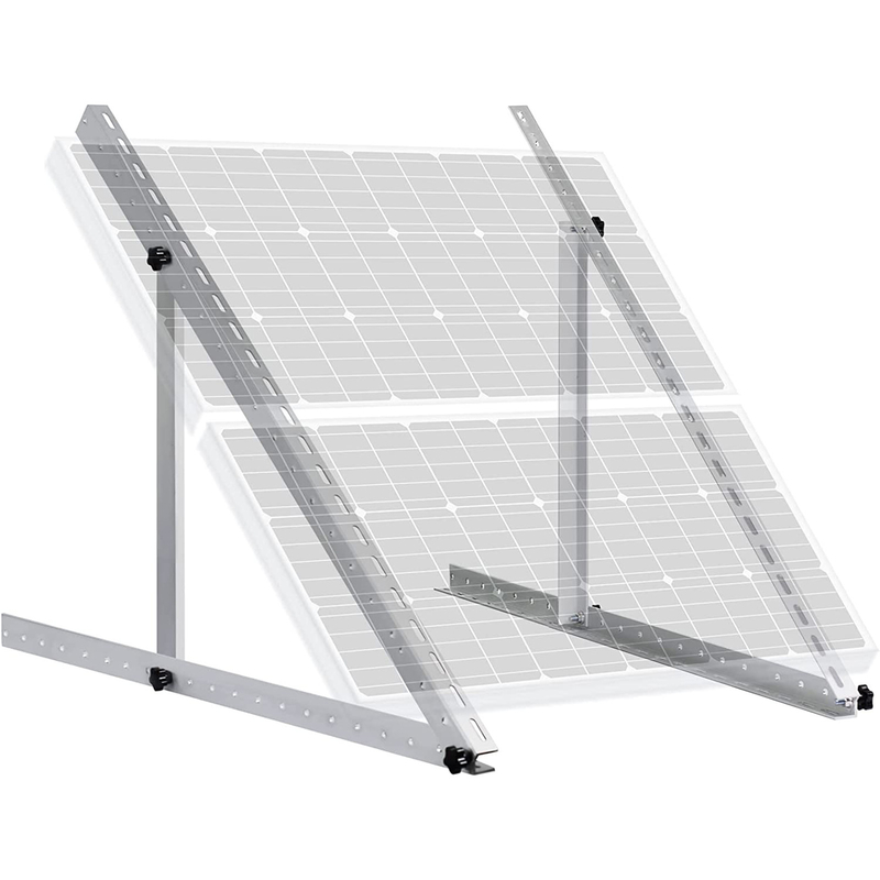 Solar Module Applicable Adjustable PV Triangle Brackets for Open Field Installation