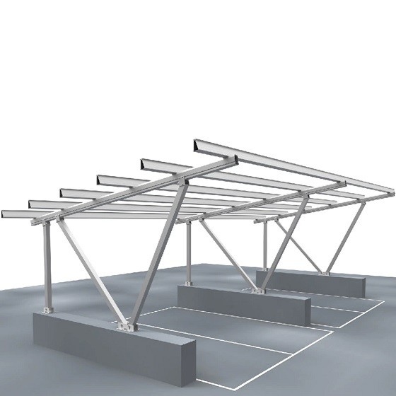 Anodized PV Solar Panel Installation Ground Mounting System for Maximum Efficiency