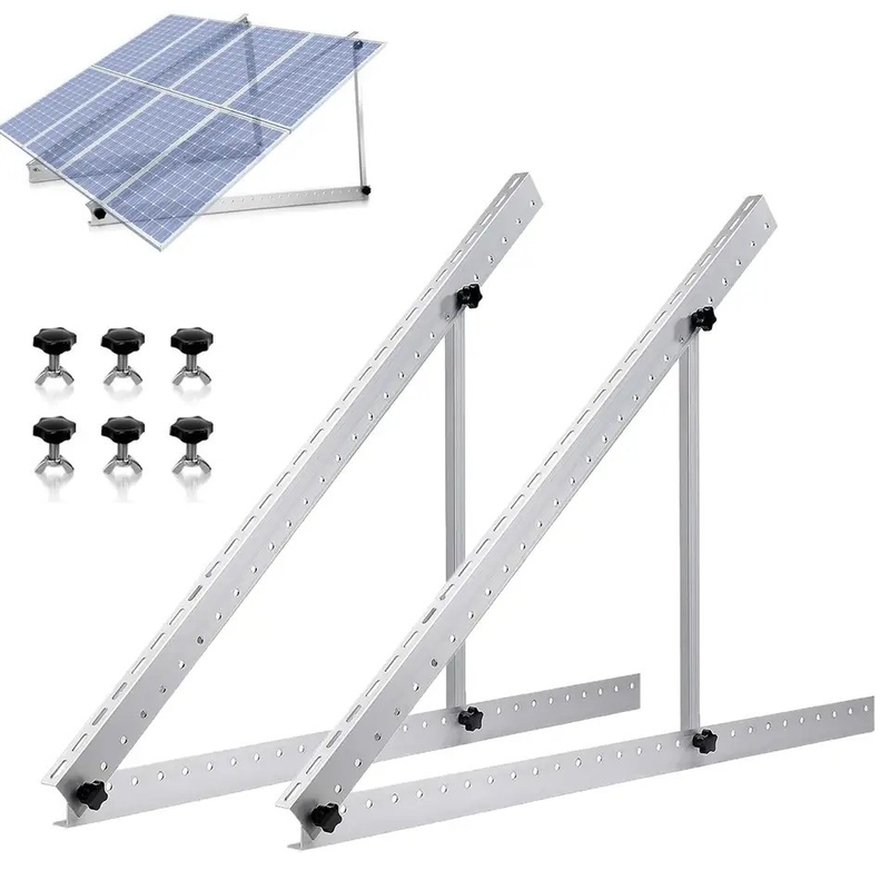 Ground Installation Tilt Mount Solar Frame Mounting System with AL6005-T5 Material