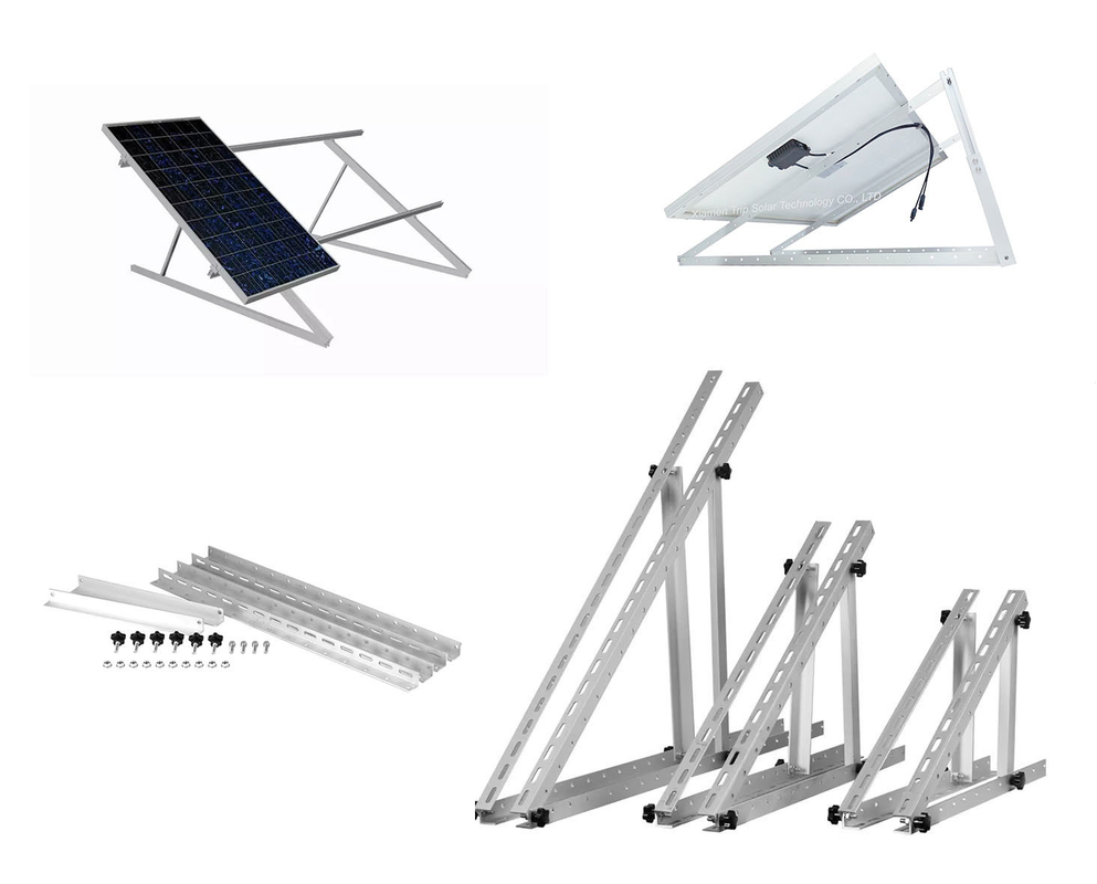 AL6005-T5 Aluminum Triangle Solar Panel Support Frame Mounting Bracket for PV Installation