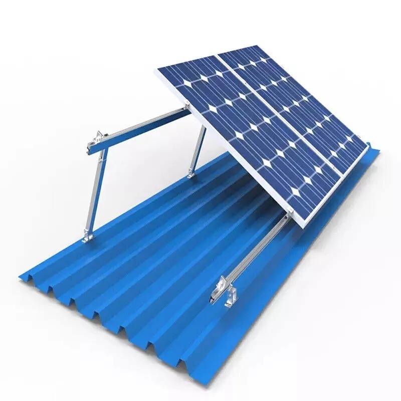 Adjustable Rear Leg Front Leg Solar Racking for PV Solar Panel Installation Efficiency