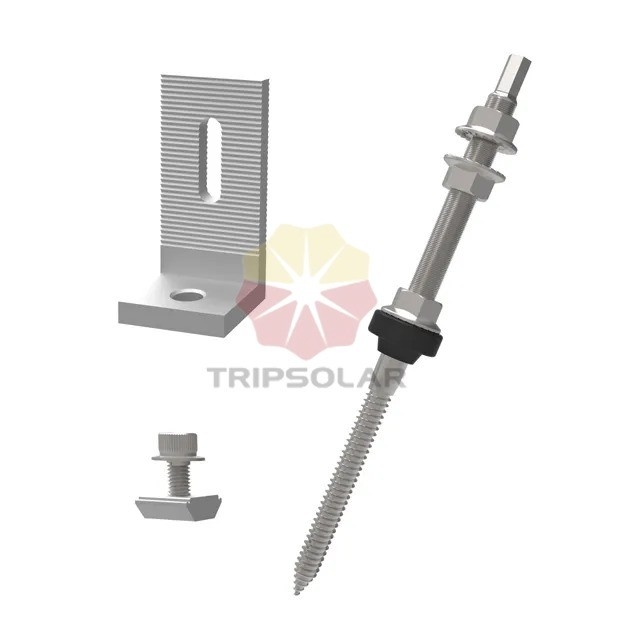 Various Sizes Anodized SUS304 Hanger Bolts For Solar Mounting Solar Roof Mounting