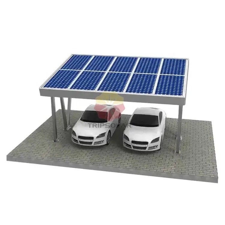 Anodized Solar Panel Canopy Mounting Rack for Carport Solar Bracket Mounting System