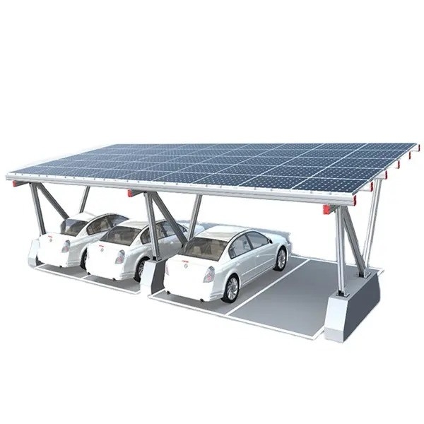 CE Certified Solar Home Systems for 25 Years Service Life Aluminium Solar Roof Carport