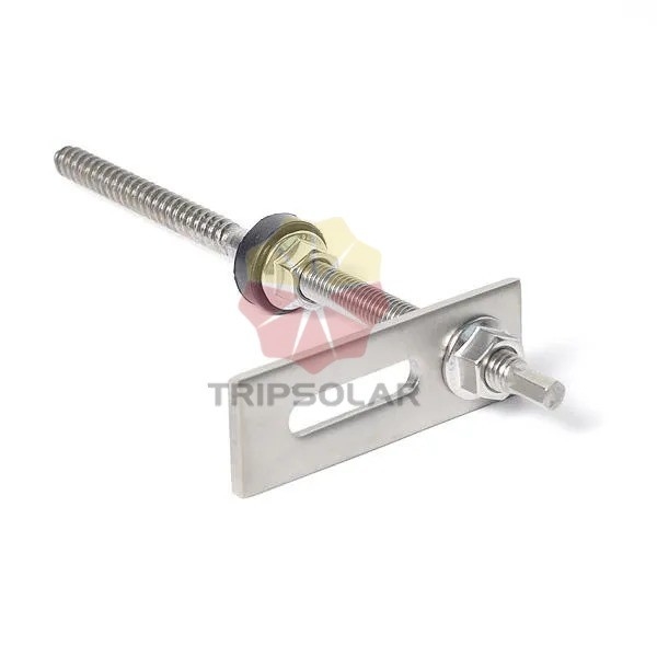 25YRS Service Life Aluminum Stainless Steel 304 Hanger Bolts for Solar Roof Mounting