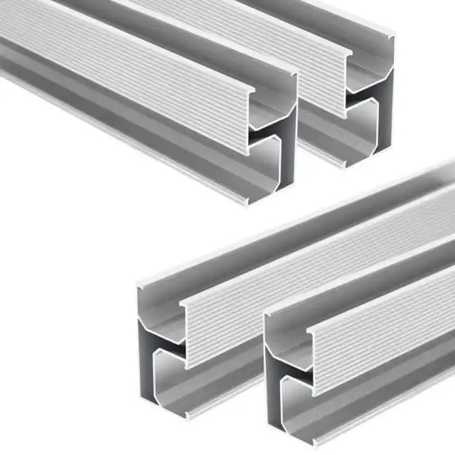 Short Rail Solar Panel Mounting Rail for Snow Load 1.4KN/m2 and Applicable Module