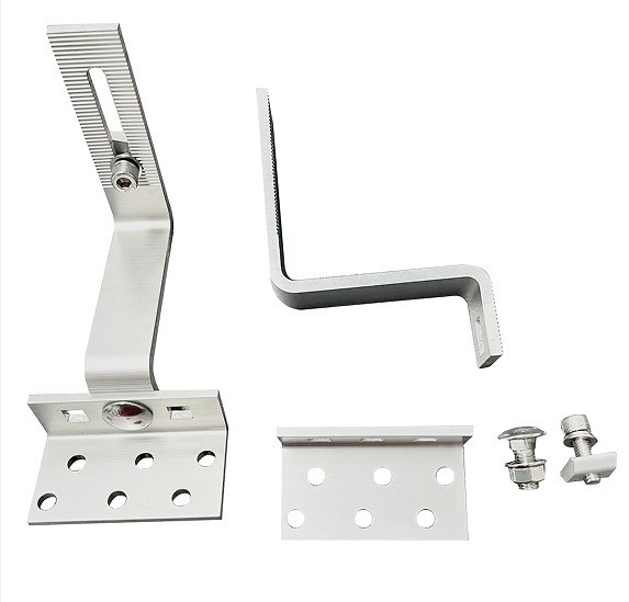 25-30 Years Service Life Solar Roof Mounting System for Natural Silver Tile Roof