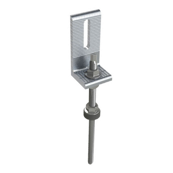 Aluminum Stainless Steel 304 Hanger Bolts for Solar Mounting Various Sizes Directly Sell